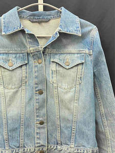 MARC JACOBS DENIM JACKET マーク ジェイコブス デニム ジャケット Gジャン サイズ6 青 ブルー 6731139801E AC0512 700