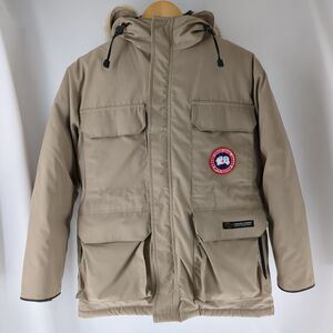 カナダグース　ダウンジャケット　M　エクスペディション　カーキー　メンズ　4565Y　CANADA GOOSE　古着　中古　◆3114/高洲店