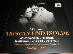 サヴァリッシュ ワーグナー トリスタンとイゾルデ ヴィントガッセン ニルソン バイロイト 1957 美品 紙 Wagner Tristan Sawallisch Nilsson