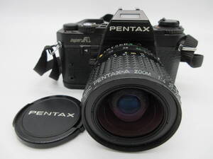 【★１円～★現状販売！】[UM8210]一眼レフカメラ PENTAX Super A (SMC PENTAX-A ZOOM 1:4 35-70mm)