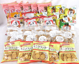 送料300円(税込)■ks611■◎菓子(味一途まころん・ミニクラッカー 等) 7種 37点【シンオク】