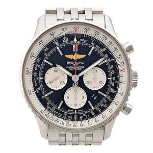 ブライトリング ナビタイマー01 46mm クロノグラフ デイト AB0127 自動巻き ステンレススティール メンズ BREITLING 中古 【時計】