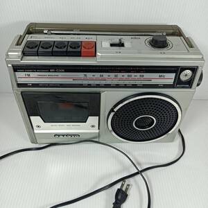 SANYO ラジカセ　MR-G306　昭和レトロ