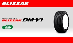 ★アウトレット品★ (12年～13年製) 送料無料 ブリヂストン ブリザック DM-V1 175/80R15 4本 スタッドレス (個人宅への配送OK)