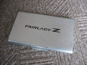 5代目 フェアレディZ：Z33型 名刺入れ カードケース 日産ノベルティ NISSAN 旧車 希少 激レア アルミケース FAIRLADY フェアレディー