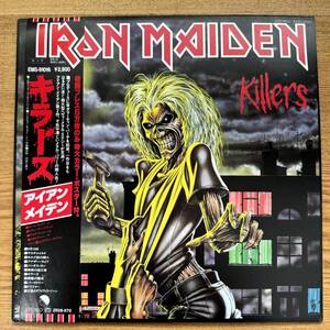 アイアン・メイデン「キラーズ」EMS-91016 国内盤 帯付　IRAN MAIDEN Killers メタル NB1119-052