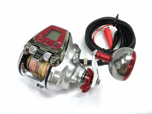 1000円スタート 電動リール Daiwa ダイワ SEA BORG 500J IKATUNE コード付 通電確認/巻上げ動作のみ確認済み 釣り具 4 EE8015