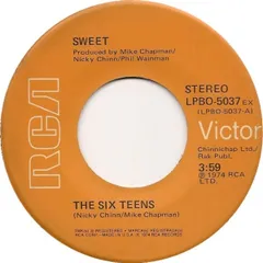 米7" Sweet The Six Teens LPBO5037 RCA Victor /00080