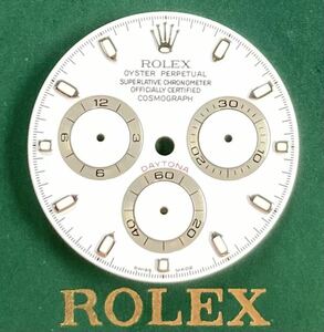 極美品 純正品 Daytona 116520 白文字盤 付属品 ロレックス デイトナ ROLEX White dial 正規品 cal.4130 ルミノバ luminova 白