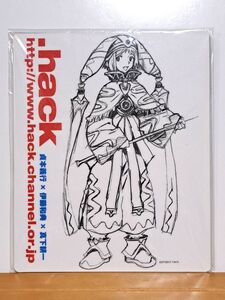 マウスパッド　.hack　貞本義行×伊藤和典×真下耕一　ミストラル　現状品　未開封品