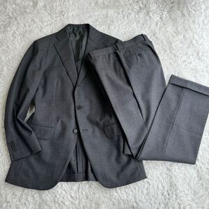 【美品】 RING JACKET ウール スーツ グレー 46 M相当 リングヂャケット