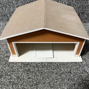 ミニカー用建築模型 ガレージ模型 立体