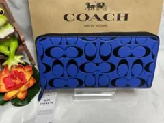 COACH 財布 コーチ 長財布 シグネチャー ラウンド 財布 メンズ 財布