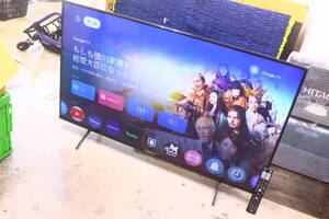 KJ01233 SONY ソニー KJー50X85J 液晶テレビ リモコン有 動作品 中古 現状品 