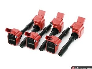 ■■ Audi S4 S5 SQ5 S6 S7 RS5 用　APR イグニションコイル MS100192 6本セット APR Upgraded Ignition Coils - Red ■■