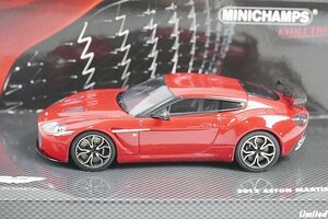 PMA ミニチャンプス 1/43 ASTON MARTIN アストンマーチン V12 ZAGATO ザガート 2012 レッド 437137220