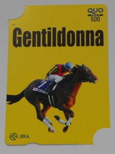 ジェンティルドンナ クオカード 第33回 ジャパンカップ 競馬 JRA 非売品