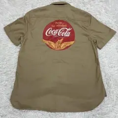 コカ・コーラ＆エドウィン　コラボワークシャツ　Mサイズ