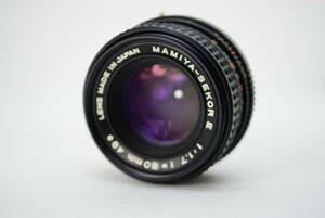 ★動作未確認品★MAMIYA マミヤ SEKOR E 50mm F1.7 　#1691