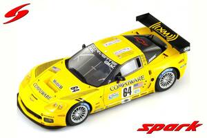 ■スパークモデル 1/24 2005 シボレーコルベット C6R #64 ルマン24h LMGT1クラス優勝