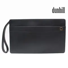 Dunhill ダンヒル レザー クラッチバッグ セカンドバッグ  黒 ブラック