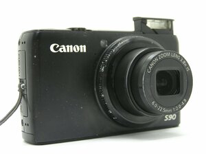 ★ハローカメラ★1円スタート 3709 Canon Power Shot S90 (1000万画素) 動作品 本体+バッテリーつき コンデジ キヤノン 即決有り