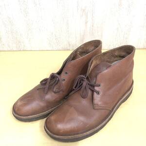 【Clarks】クラークス★チャッカブーツ US8 ブラウン レザー 13292 07