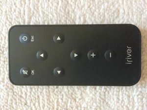 新品電池付属★送料無料★iriver★アイリーバー★リモコン★中古★動作品