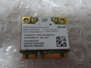 intel 無線LANカード　2230BNHMW 他出品中