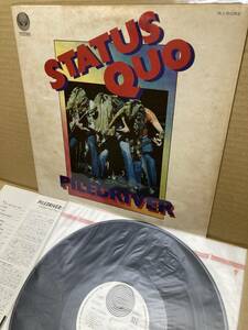 PROMO RJ-5082！良LP！ステイタス・クォー Status Quo / Piledriver Vertigo 見本盤 プロモ PAPER PLANE HARD ROCK SAMPLE 1973 JAPAN