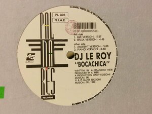 ▲12インチ DJ LE ROY / BOCACHICA (MIX /SALSA / AMBIENT 他) 輸入盤 PALMARES PL301 イタロハウス◇r50716