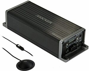 ■USA Audio■キッカーKicker KEY200.4 (47KEY2004) ●超小型4ch ●プロセッサ一体●KEYスマートアンプ●保証付●税込