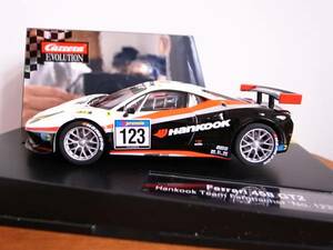 1/32 CARRERA FERRARI 458 GT2 Hankook Team Farnbacher 2011