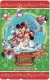 テレカ テレホンカード 東京ディズニーランド CHRISTMAS FANTASY 2009 DM003-0135