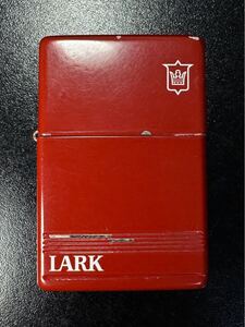  【希少】ZIPPO LARK 赤 ラーク ジッポ 限定品 LARKRED Coating 1937レプリカ フラットトップ