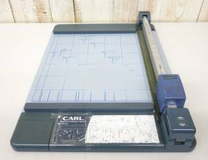 業務用　オフィス　事務　経理 ＊CARL カール事務器 ＊DISK CUTTER 　ディスクカッター ＊スライド式裁断機　 ＊型番　DC-210 （A4)　