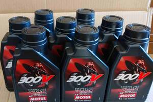 MOTUL 300V　ファクトリーライン 10W-40　処分品　8L