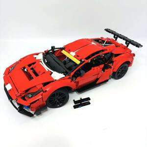 1円スタート レゴ テクニック 42125 フェラーリ 488 GTE AFコルセ LEGO technic