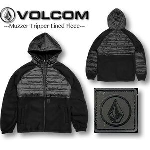 ★VOLCOM ボルコム〓長袖 ジップアップパーカージャケット〓M 新品 定価17380円　(A5832200)