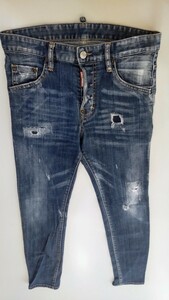 【　 DSQUARED2　ディースクエアード　】 　SKATER JEAN　　44　S74LB0024　 スタッフインターナショナル国内正規品　　