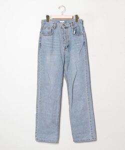 「CANAL JEAN」 「via.j」加工デニムパンツ MEDIUM インディゴブルー レディース