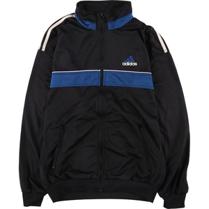 古着 90年代 アディダス adidas バックロゴ ジャージ トラックジャケット メンズL相当 ヴィンテージ /eaa488961