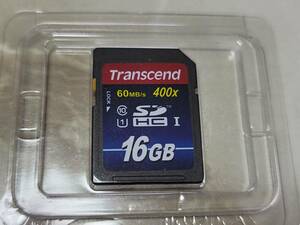 Transcend SDHC 60mb/s 400× メモリーカード 16GB