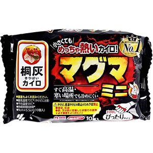 なごみCompany 使い捨てカイロ めっちゃ熱いカイロ マグマ 貼らないタイプ ミニ 8時間用 10個入りＸ5パック