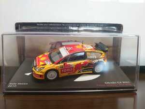 デアゴスティーニ ラリーカーコレクション1/43 シトロエン C4 WRC ラリー・メキシコ 2010