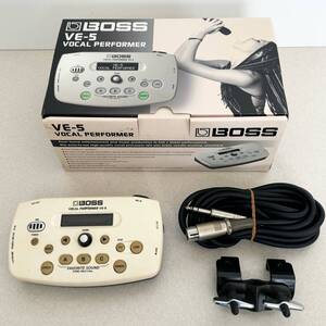 BOSS VE-5 VOCAL PERFORMER ボーカルパフォーマー エフェクター 付属品付 ボス