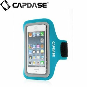 即決・送料込)【ジョギングに最適なケース】CAPDASE iPhone SE(第一世代,2016)/5s/5 Sport Armband Zonic Plus Blue