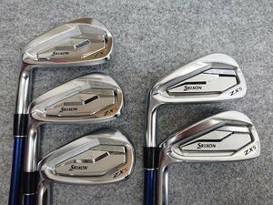 左用 スリクソン SRIXON ZX5 アイアン #6-PW 5本セット 純正カーボン Diamana ZX for IRON 60 (S) 日本仕様 レフティー ダンロップ