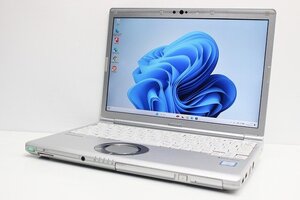 1円スタート ノートパソコン Windows11 WPS office搭載 Panasonic レッツノート CF-SV7 DVDマルチ 第8世代 Core i5 SSD256GB メモリ8GB