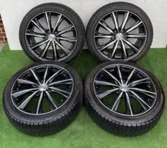 wedsレオニス18インチ．215/45R18.BSスタッドレス　付き深山4本